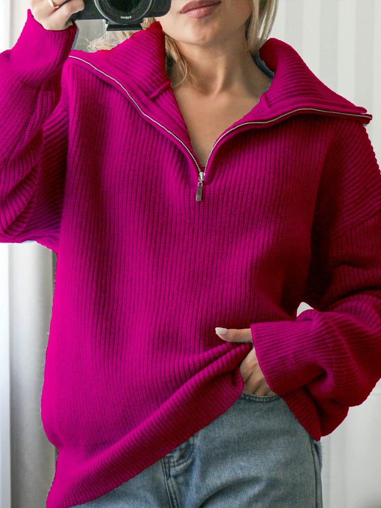 Half-Zip Sweater™ l 1+1 Gratis