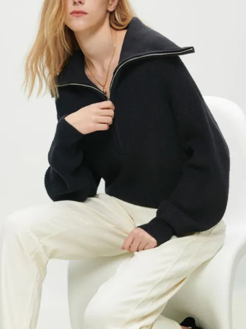 Half-Zip Sweater™ l 1+1 Gratis